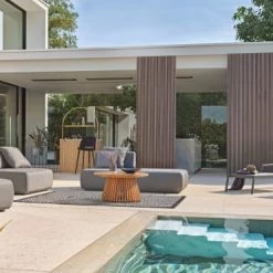 Maisons Du Monde Pots, Cache-pots Et Jardinières D'extérieur 2 Cache-pots Gris Clair Et Pieds En Métal Noir H77 -Plantes vertes Soldes 2 cache pots gris clair et pieds en metal noir h77 1000 13 0 191552 11