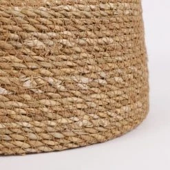 Mica Decorations Jarres Et Cache-pots 3 Cache-pots En Jonc De Mer Marron Clair H10 -Plantes vertes Soldes 3 cache pots en jonc de mer marron clair h10 2