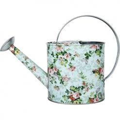 Plantes vertes Soldes 11 Esschert Design Décoration De Jardin Arrosoir En Acier Galvanisé Roses 1,95 Litres