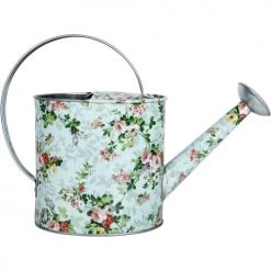 Esschert Design Décoration De Jardin Arrosoir En Acier Galvanisé Roses 1,95 Litres -Plantes vertes Soldes arrosoir en acier galvanise roses 1 95 litres 3