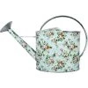 Esschert Design Jarres Et Cache-pots Arrosoir En Acier Galvanisé Roses 6,8 Litres
