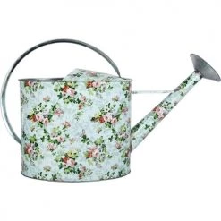 Esschert Design Jarres Et Cache-pots Arrosoir En Acier Galvanisé Roses 6,8 Litres -Plantes vertes Soldes arrosoir en acier galvanise roses 6 8 litres 3