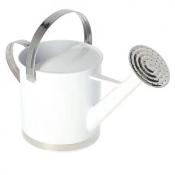 Esschert Design Jarres Et Cache-pots Arrosoir En Zinc Blanc 5 Litres -Plantes vertes Soldes arrosoir en zinc blanc 5 litres 2