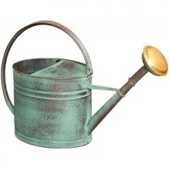 Guillouard Décoration De Jardin Arrosoir Vert Vieilli Avec Pomme 4 Litres -Plantes vertes Soldes arrosoir vert vieilli avec pomme 4 litres 3