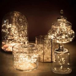 Maisons Du Monde Cloches Et Verrerie Bonbonnière H 30 Cm -Plantes vertes Soldes bonbonniere h 30 cm 1000 10 5 118126 6