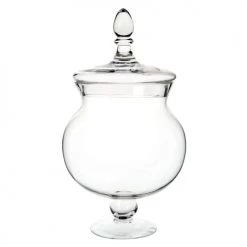 Maisons Du Monde Cloches Et Verrerie Bonbonnière H 40 Cm