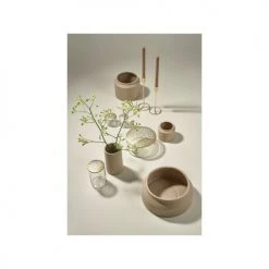 Villa Collection Jarres Et Cache-pots Cache Pot à Plante En Argile Beige Sable -Plantes vertes Soldes cache pot a plante en argile beige sable 3