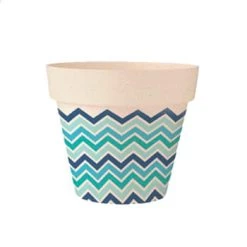 STC Jarres Et Cache-pots Cache Pot De Fleurs 70's En Bambou D15cm -Plantes vertes Soldes cache pot de fleurs 70 s en bambou d15cm 3