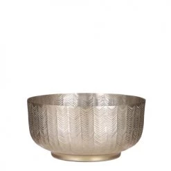 House Of Seasons Jarres Et Cache-pots Cache-pot En Aluminium Champagne D26