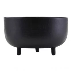 House Doctor Jarres Et Cache-pots Cache-pot En Aluminium Noir H16,50