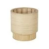 Maisons Du Monde Jarres Et Cache-pots Cache-pot En Bambou Et Rotin Beige H39