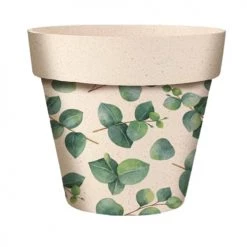 STC Jarres Et Cache-pots Cache Pot En Bambou Modèle Eucalyptus D7,2cm
