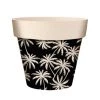 STC Jarres Et Cache-pots Cache Pot En Bambou Palmiers D17cm