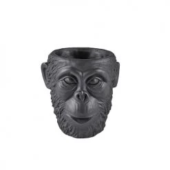 Villa Collection Jarres Et Cache-pots Cache-pot En Béton Noir