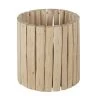 Maisons Du Monde Jarres Et Cache-pots Cache-pot En Bois D'eucalyptus Beige H41