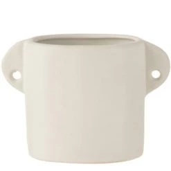 Jolipa Jarres Et Cache-pots Cache Pot En Céramique Noire -Plantes vertes Soldes cache pot en ceramique blanche 3