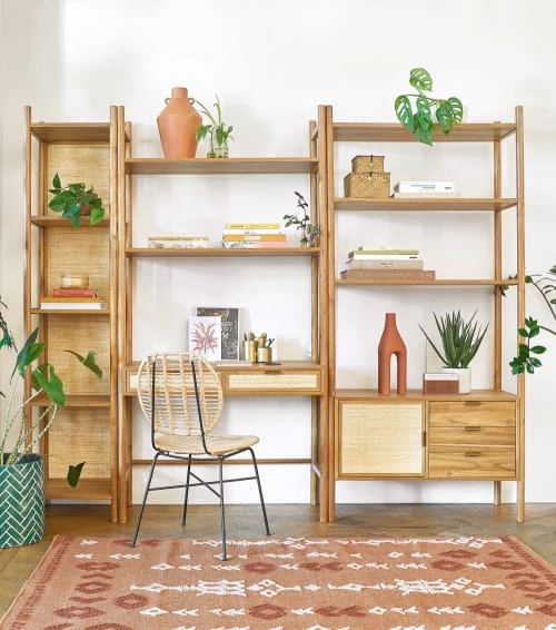 Maisons Du Monde Jarres Et Cache-pots Cache-pot En Ciment Vert Et Motifs Blancs H36 4 Maisons Du Monde Jarres Et Cache-pots Cache-pot En Ciment Vert Et Motifs Blancs H36 – Image 4