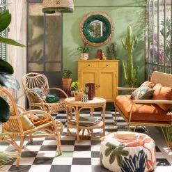 Maisons Du Monde Jarres Et Cache-pots Cache Pot En Dolomite Blanche Imprimé Végétal Multicolore H13 -Plantes vertes Soldes cache pot en dolomite blanche imprime vegetal multicolore h13 1000 10 37 226603 2