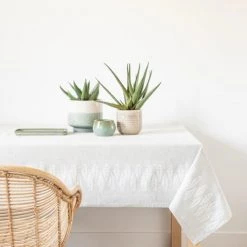 Maisons Du Monde Jarres Et Cache-pots Cache-pot En Grès Beige Et Bleu H18 -Plantes vertes Soldes cache pot en gres beige et bleu h18 1000 16 40 213281 3