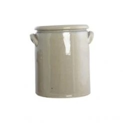 House Doctor Jarres Et Cache-pots Cache-pot En Grès Beige H24