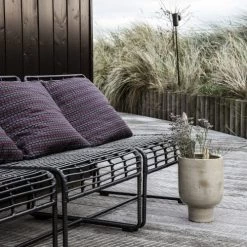 House Doctor Jarres Et Cache-pots Cache-pot En Grès Beige H32 -Plantes vertes Soldes cache pot en gres beige h32 3