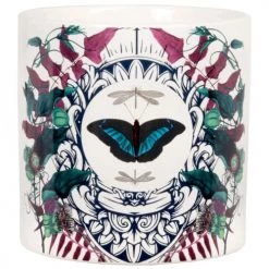 Maisons Du Monde Jarres Et Cache-pots Cache Pot En GrĂšs Marron, Violet Et Blanc H14