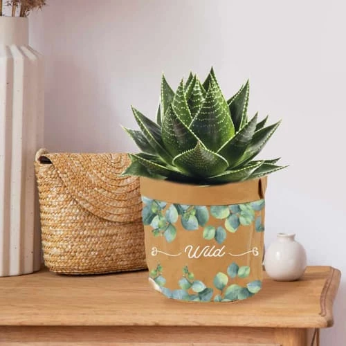 STC Jarres Et Cache-pots Cache Pot En Papier H16cm 2 STC Jarres Et Cache-pots Cache Pot En Papier H16cm – Image 2