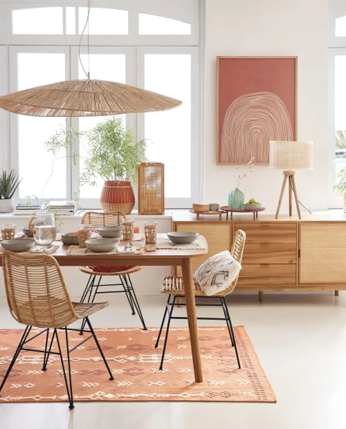 Maisons Du Monde Jarres Et Cache-pots Cache-pot En Terre Cuite Et Osier Tressé H30 2 Maisons Du Monde Jarres Et Cache-pots Cache-pot En Terre Cuite Et Osier Tressé H30 – Image 2