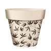 STC Jarres Et Cache-pots Cache Pot Feuilles En Bambou D24cm