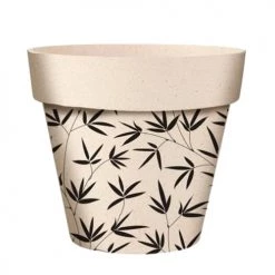 STC Jarres Et Cache-pots Cache Pot Feuilles En Bambou D24cm