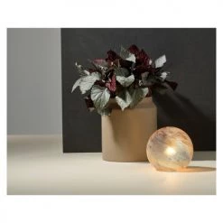 Villa Collection Jarres Et Cache-pots Cache Pot Forme Ovale En Argile Beige Sable -Plantes vertes Soldes cache pot forme ovale en argile beige sable 2