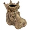 Werner Voss Jarres Et Cache-pots Cache-pot Hippopotame 42x39cm