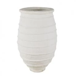Maisons Du Monde Jarres Et Cache-pots Cache-pot Jarre En Terre Cuite Blanche H98