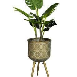 Dutchbone Jarres Et Cache-pots Cache Pot M En Métal Doré