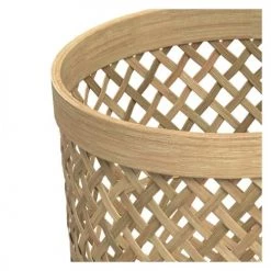 Rendez Vous Déco Jarres Et Cache-pots Cache-pot Pieds En Teck Et Bambou (lot De 2) -Plantes vertes Soldes cache pot pieds en teck et bambou lot de 2 4