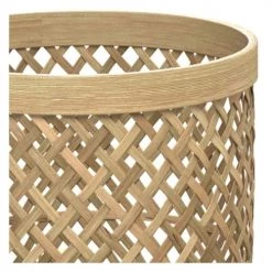 Rendez Vous Déco Jarres Et Cache-pots Cache-pot Pieds En Teck Et Bambou (lot De 2) -Plantes vertes Soldes cache pot pieds en teck et bambou lot de 2 8