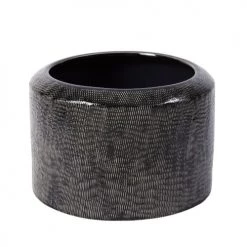 Sia Deco Jarres Et Cache-pots Cache-Pot Script En Céramique H15cm