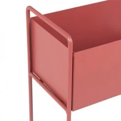 Maisons Du Monde Jarres Et Cache-pots Jardinière En Métal Terracotta -Plantes vertes Soldes jardiniere en metal terracotta 1000 6 10 214563 3