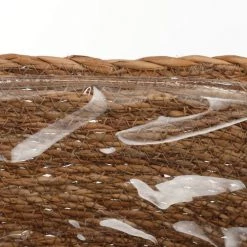 Mica Decorations Jarres Et Cache-pots Lot De 3 Cache-pots En Jonc De Mer Marron Clair H16 -Plantes vertes Soldes lot de 3 cache pots en jonc de mer marron clair h16 3