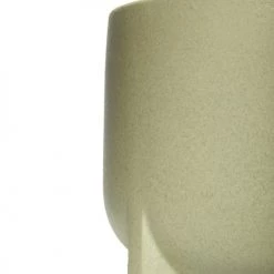 Hubsch Jarres Et Cache-pots Lot De Cache-pots En Céramique Vert H14 -Plantes vertes Soldes lot de cache pots en ceramique vert h14 2