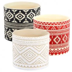 Plantes vertes Soldes -Plantes vertes Soldes mini cache pot cylindre en ceramique d7cm 1