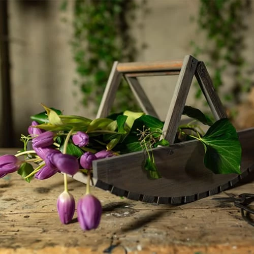 Esschert Design Jarres Et Cache-pots Panier De Cueillette Bois 53 Cm 2 Esschert Design Jarres Et Cache-pots Panier De Cueillette Bois 53 Cm – Image 2