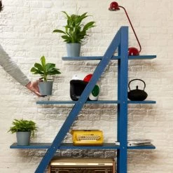 Flowy Plantes D'intérieur Et Fleurs D'intérieur Plante - Spathiphyllum, Bananier, Nephrolepis Pot Bleu Gris -Plantes vertes Soldes plante spathiphyllum bananier nephrolepis pot bleu gris 1