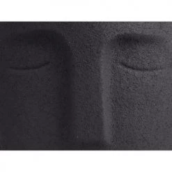 Present Time Jarres Et Cache-pots Pot à Plantes Blanc Faces D12,5cm -Plantes vertes Soldes pot a plantes blanc faces d12 5cm 4