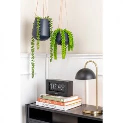 Plantes vertes Soldes -Plantes vertes Soldes pot a suspendre finition mat bleu electrique 1