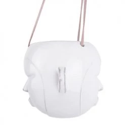 Present Time Jarres Et Cache-pots Pot à Suspendre Masque Rond H19cm -Plantes vertes Soldes pot a suspendre masque rond h19cm 2