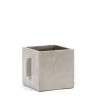 Serax Jarres Et Cache-pots Pot Béton Cubique Gris Clair 17x17x17 Cm