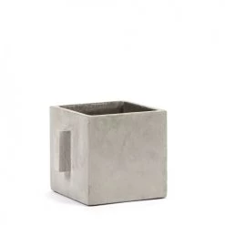 Serax Jarres Et Cache-pots Pot Béton Cubique Gris Clair 17x17x17 Cm