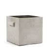 Serax Jarres Et Cache-pots Pot Béton Cubique Gris Clair 26x26x26 Cm