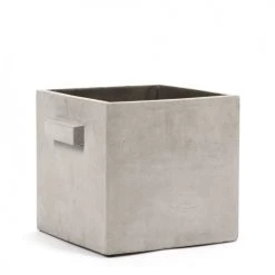 Serax Jarres Et Cache-pots Pot Béton Cubique Gris Clair 26x26x26 Cm